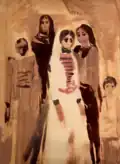 Chechen women, 1995, A.A. Kadyrov State Gallery