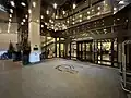 Drop off area entrance
