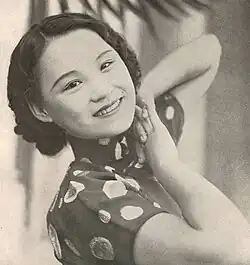 Chen Yanyan in 1950s.
