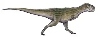 Painting of a Chenanisaurus in life
