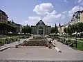 Image 16 The square in front of the theater in Chernivtsi.