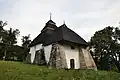 View of the church from the northwest side