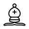 c1 white bishop