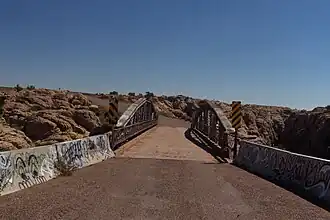 Chevelon Creek Warren Pony Truss Bridge, Chevelon Creek, Navajo County Arizona built 1913