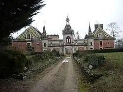 The chateau in Chevigny-en-Valière