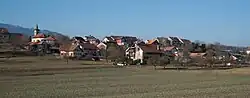 Chevilly village