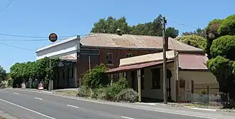 View towards Red Hill Hotel