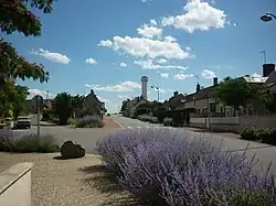 The well-kept village of Chezelles
