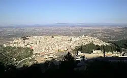 View of Chiaramonte Gulfi, namesake of the comital title conferred on Simone