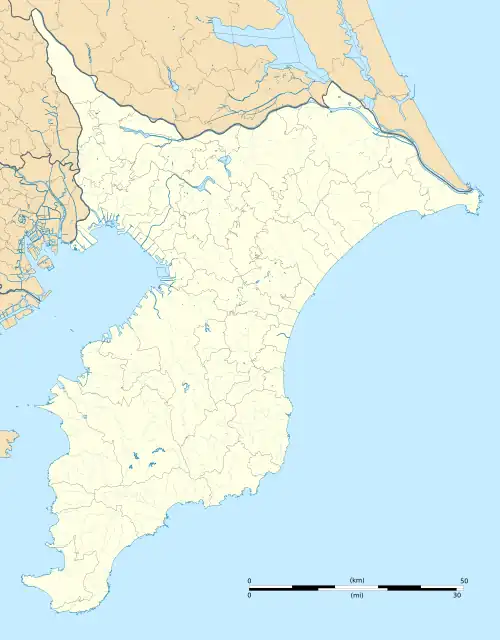 Funabashi-Nichidaimae Station is located in Chiba Prefecture