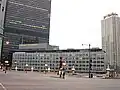 Former Chicago Sun-Times headquarters, demolished in 2004 to make way for the Trump Tower