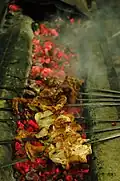 Chicken tikka BBQ style