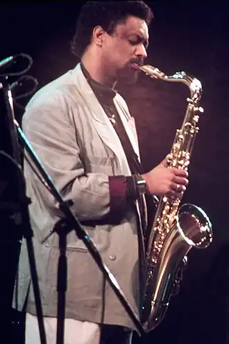 Chico Freeman in 1989, at the North Sea Jazz Festival with The Leaders