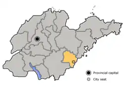 Rizhao in Shandong