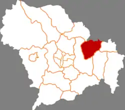 Location in Hebei