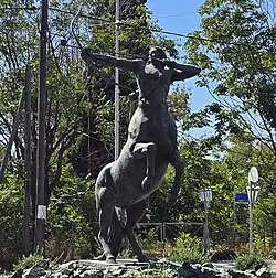 Statue of Chiron in Volos, Greece