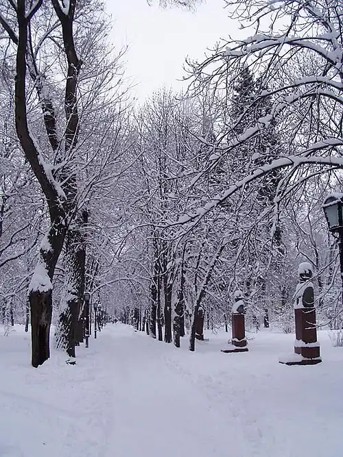 Image 4A view of Chişinău in winter, 2006