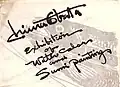 Chiura Obata exhibit 1949 promotional print