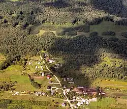 Aerial view of Chojnów