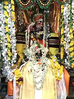 The Deity at Choto Rasbari
