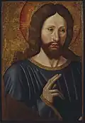 Christ Blessing, Musée des beaux-arts de Tours.
