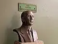Christiano Stockler das Neves bust, founder of the Architecture and Urbanism School.