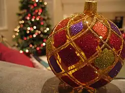 Bauble, or ball ornament