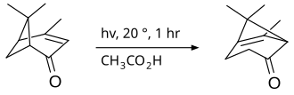 Chrysanthenone from verbenone
