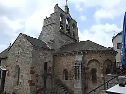 The church of Saint-Alban-sur-Limagnole