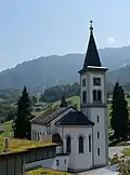St. Gallus church in Quarten village