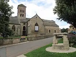 The church in Sennecey-le-Grand