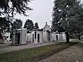 Cappelle gentilizie in the Maggiore cemetery in Crema