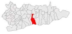 Location in Călărași County