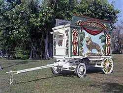 Circus parade wagon, built 1904