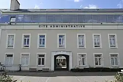 The administrative complex previously housed the departmental asylum.