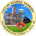Official seal of Starke, Florida