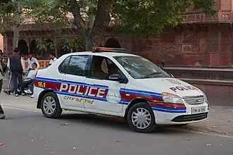 A smiling constable