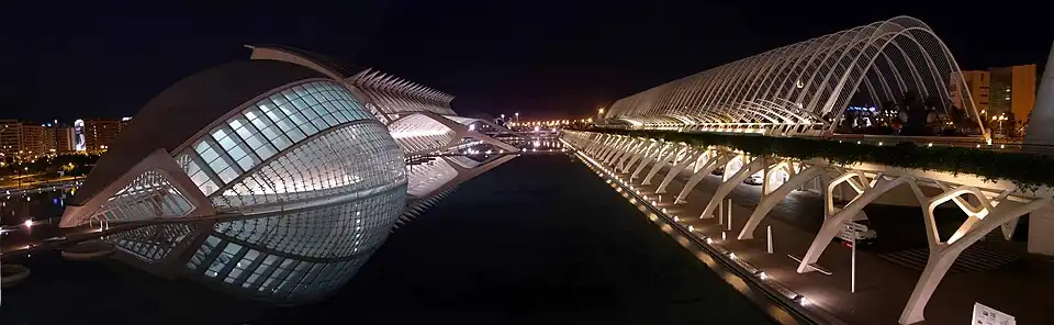 Panorama (2007, before Assut de l'Or Bridge and Ágora were built)
