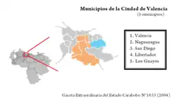 Municipalities of Valencia
