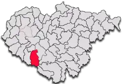 Location in Sălaj County