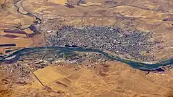 Aerial view of Cizre