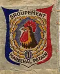 Insignia of CJF 1 - Team 8.