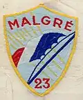 Insignia of CJF 23 (second model).