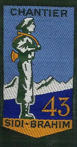 Insignia of CJF 43 (second model).