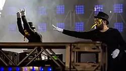 Claptone at the Coachella Festival in 2016