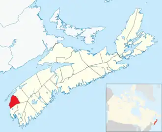 Location of the Municipality of the District of Clare