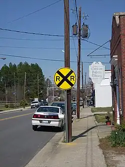 A view of downtown Clarkton