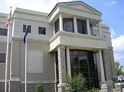 Clay County courthouse in Manchester