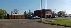 Park and Main Streets in Clayton