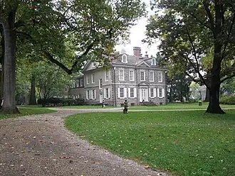 View from the driveway